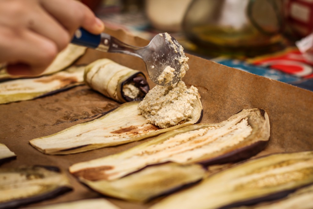 Ricotta Aubergine