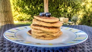 Pancakes vegan sans gluten et sans sucre