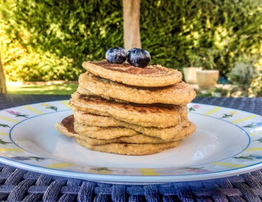 Pancakes vegan sans gluten et sans sucre